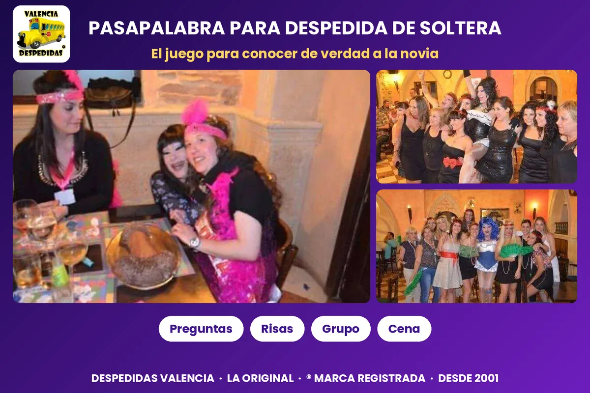 Chicas con plumas y drag queen celebrando una despedida de soltera en el restaurante