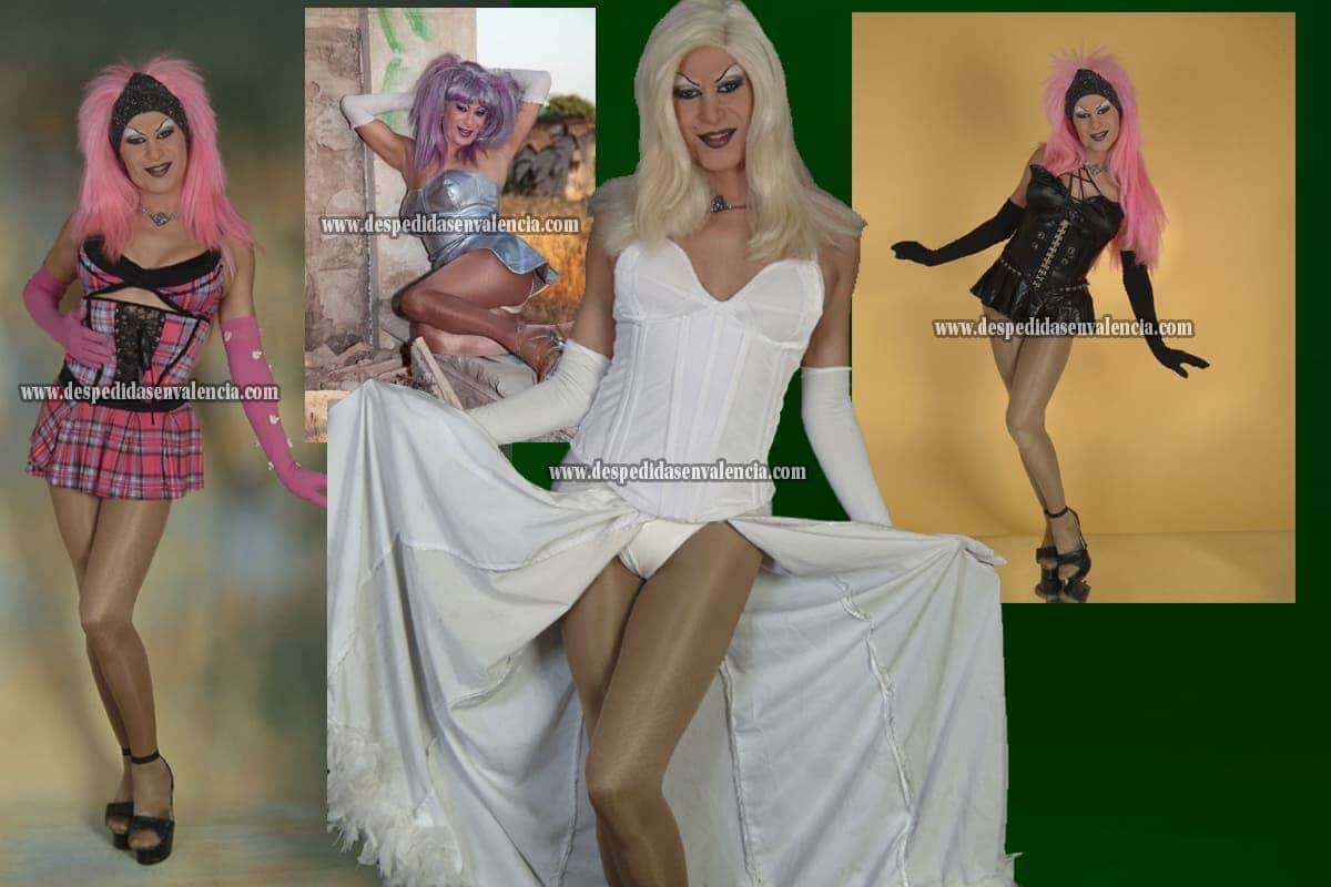 Espectáculo drag queen para casales falleros y fiestas privadas