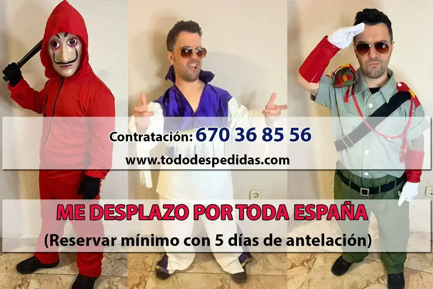 Enanos para despedidas en Madrid