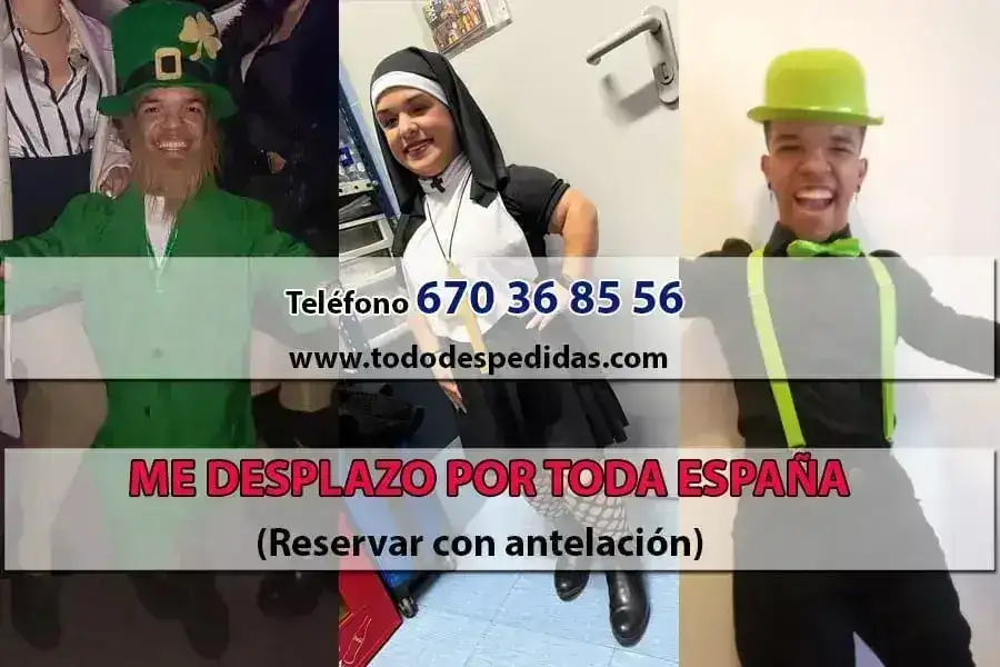 Enano para despedida con broma sorpresa