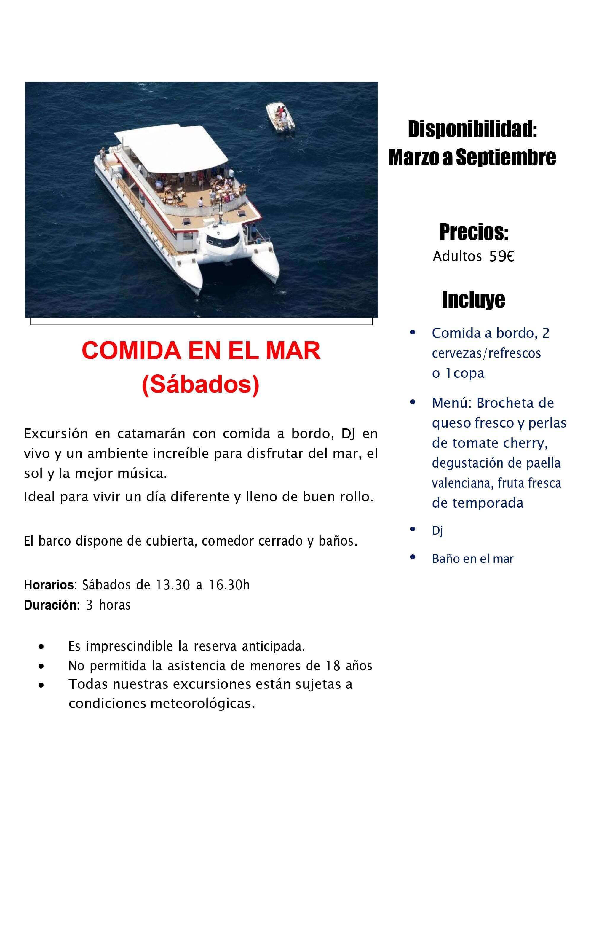 Catamarán en Valencia para despedidas de soltera y soltero