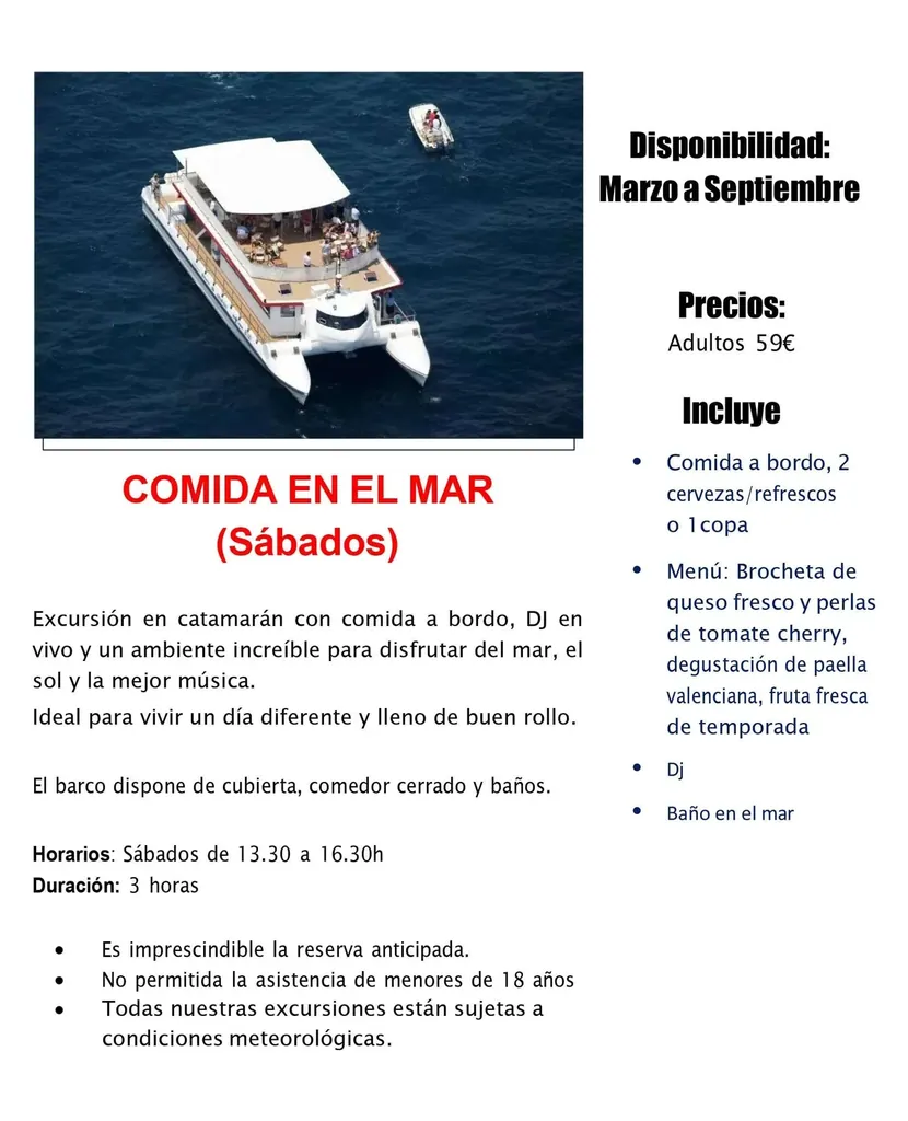Catamarán en Valencia para despedidas de soltera y soltero