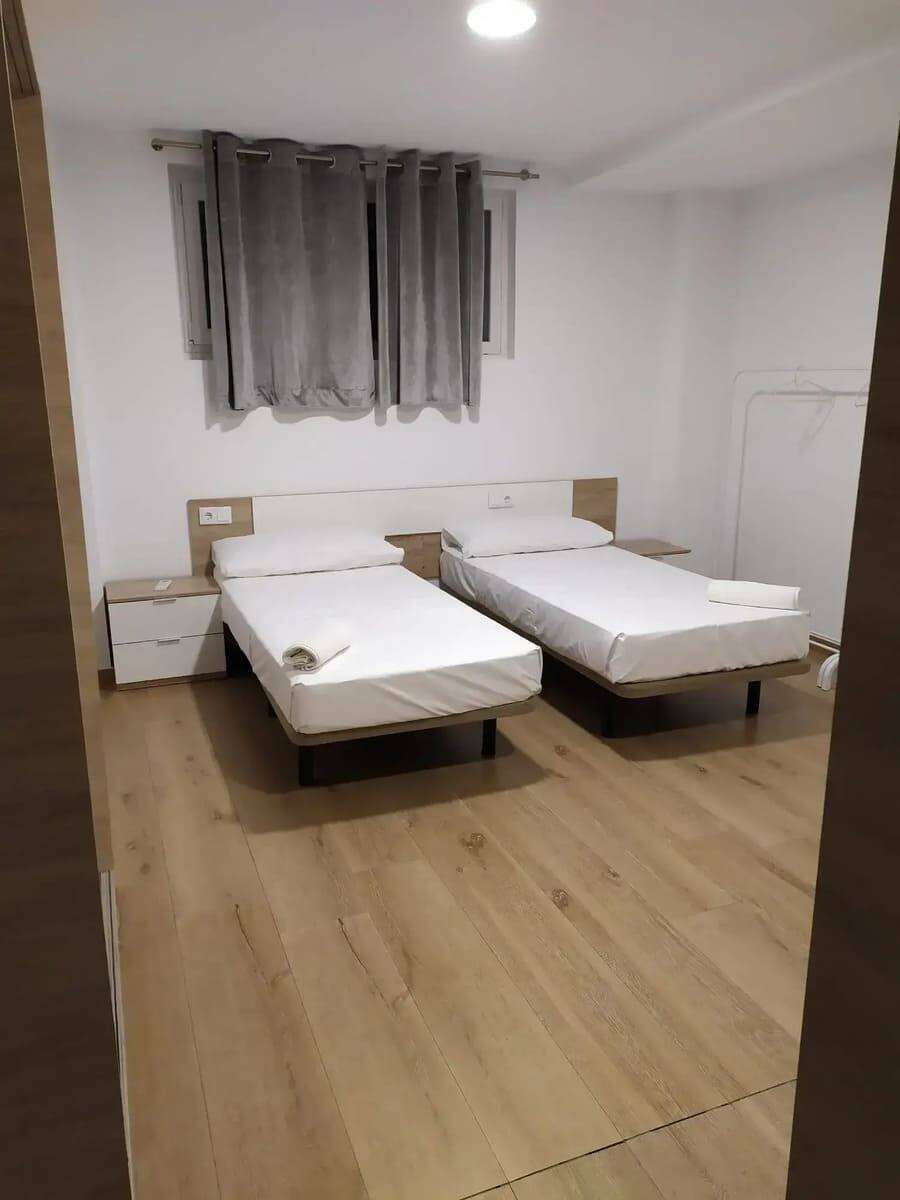 Habitaciones privadas y compartidas para grupos