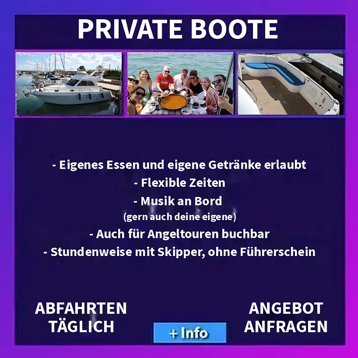 Privates Boot mit Skipper für Gruppen in Valencia
