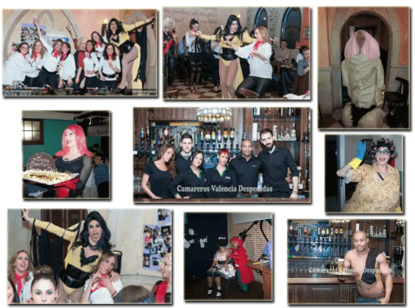 Friends raising a toast during a Stag and Hen dinner show