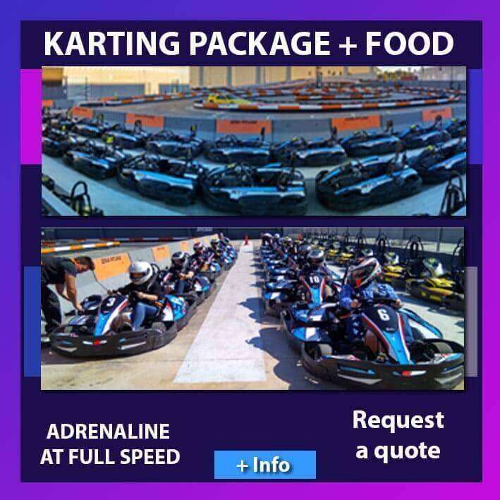 Gara di go-kart a Valencia per addii al celibato