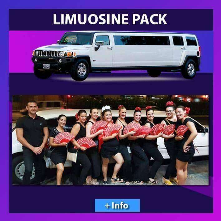 Giro in limousine a Valencia per gruppi di addio al nubilato