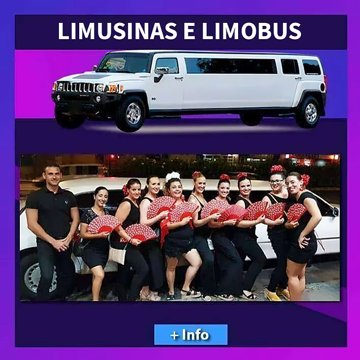 Pack com limusina para despedidas em Valência: transfer e experiência VIP para o grupo